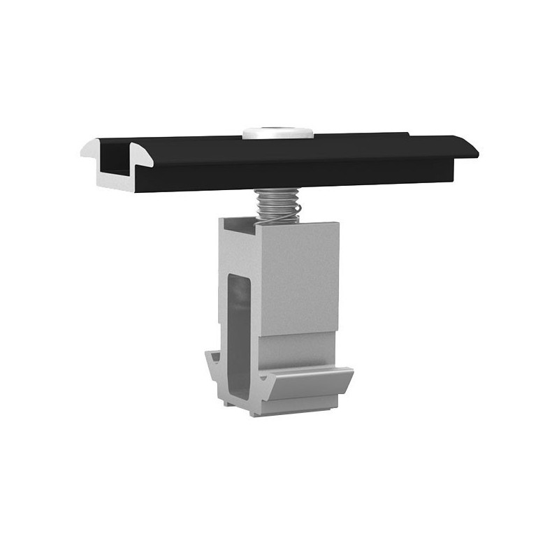 MC SET DomeClamp 30 – 50 mm Black Universal