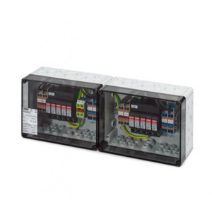 Surge protection box 4 MPPT, type 1+2