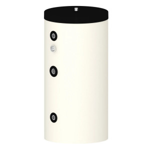 Verswaterboiler 200 liter met 1 buiswarmtewisselaar (Wit)