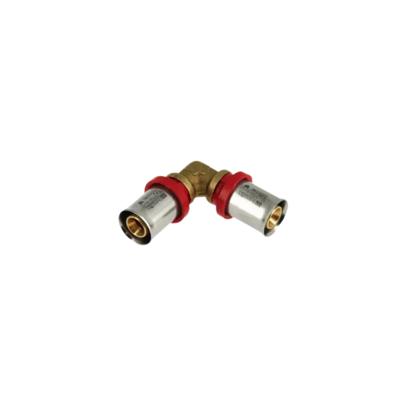 BONFIX 2000905 - Perskoppeling hoek 90° - Messing - 16 x 16 mm