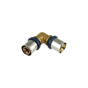 BONFIX 2000915 - Perskoppeling hoek 90° - Messing - 20 x 20 mm