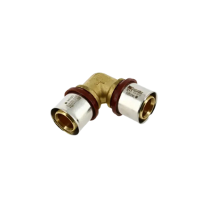 BONFIX 2000930 - Perskoppeling hoek 90° - Messing - 32 x 32 mm