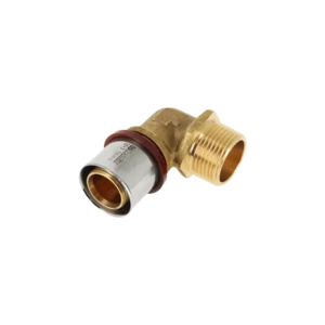 BONFIX 2001040 - Perskoppeling haaks 90° - Messing - 32 x 1" G M