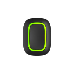 Ajax Button, zwart, draadloze paniek en scenario knop