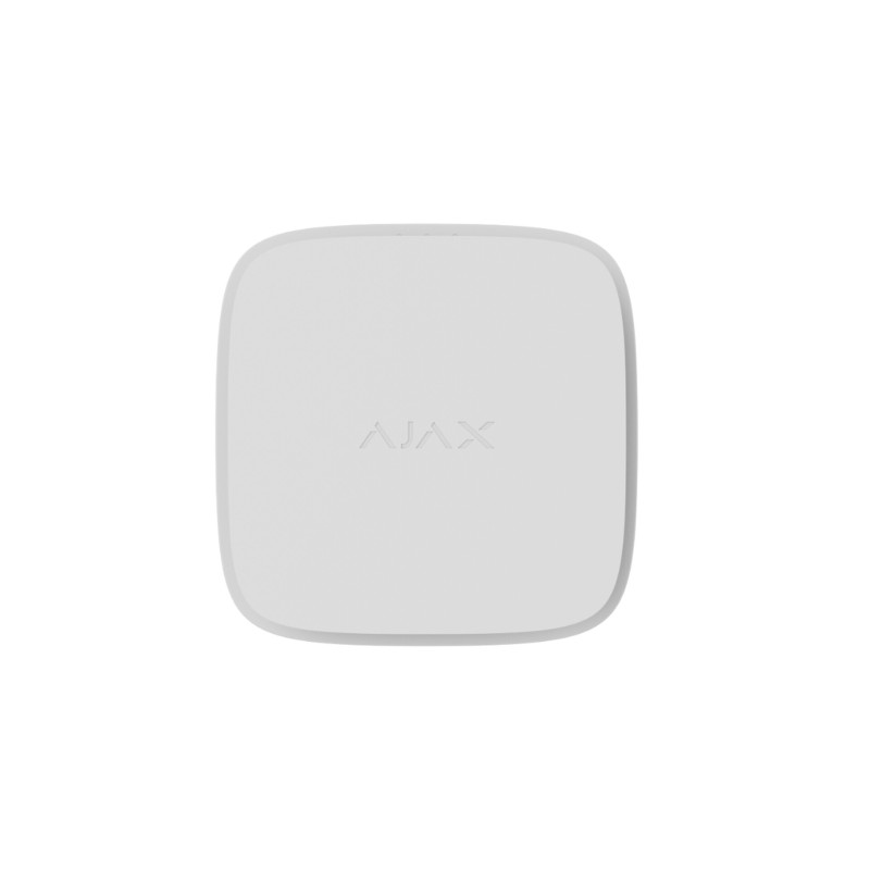 Ajax FireProtect 2 met verzegelde batterij Hitte, Rook en Koolmonoxide melder wit