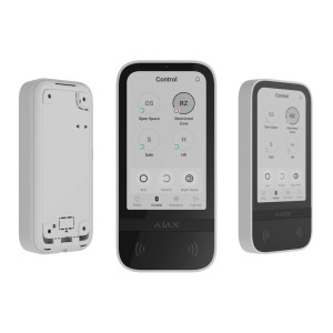 Ajax KeyPad TouchScreen, wit