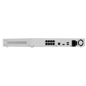 Ajax Baseline NVR met HDMI, 2 harddisk tray, 16 kanalen, 8 PoE, AC, wit