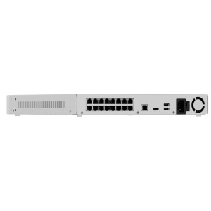 Ajax Superior NVR met HDMI, 2 harddisk tray, AI, 16PoE, 16 kanalen, wit