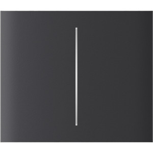 Ajax CenterButton (2-gang) grafiet verticaal