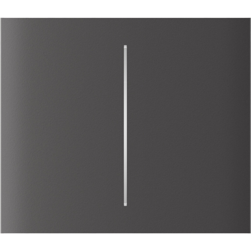 Ajax CenterButton (2-gang) grijs verticaal