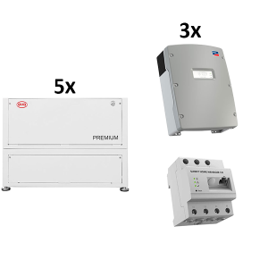 B-BOX LVL 2021 15,4 (5 pcs./76,8 kWh) + 3x SI 8.0
