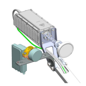 Astra2Connect Ka band DTH 23.5/19.2 bracket
