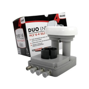 M7 DUO Quad LNB 19.2+23.5 65cm 4.3gr