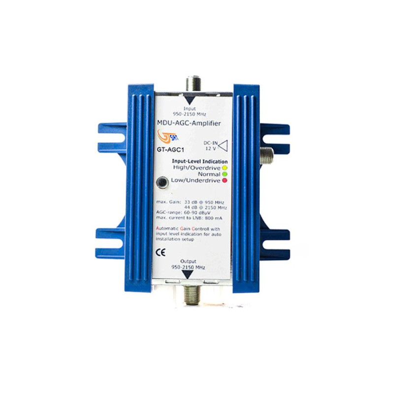 GT-SAT GT-AGC1 Amplifier with Automatic Gain Control (AGC)