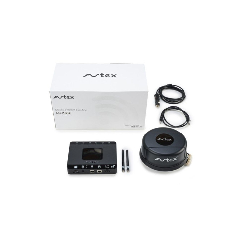 Avtex AMR105X complete kit 5G router R105X + ant. LG55AN ZW