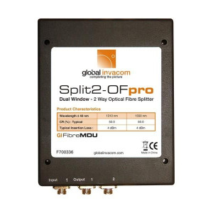 Global Invacom SPLIT 2OPro Optical Splitter 2-voudig
