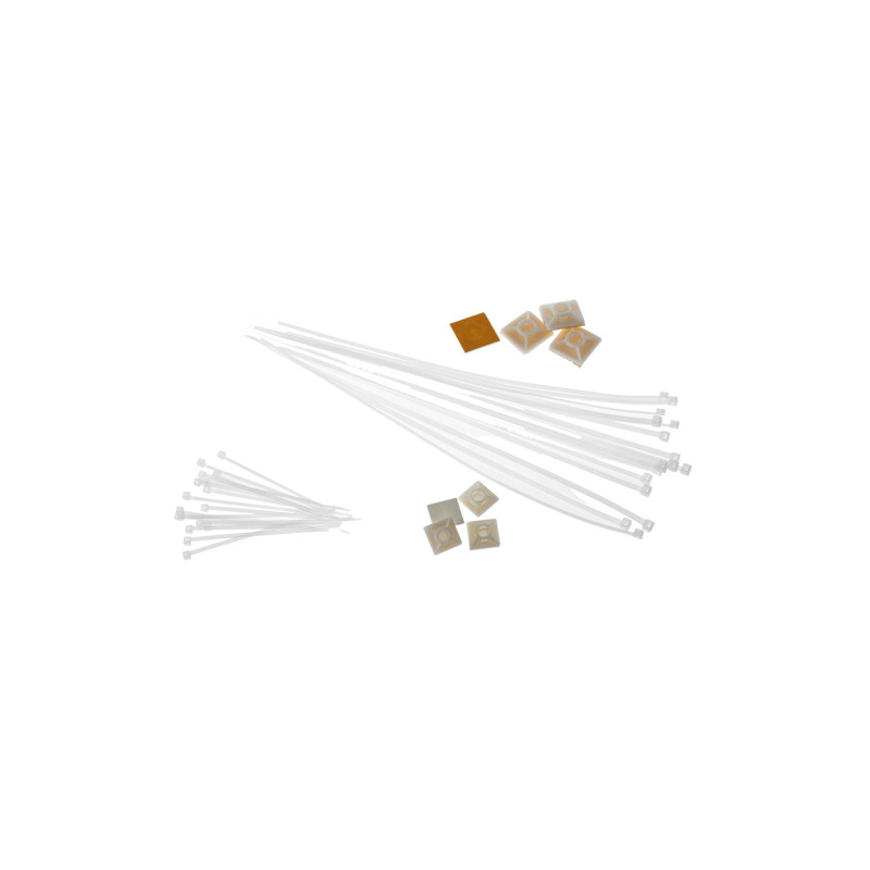 Geros 9.0x780 kabelbinder naturel 100 stuks