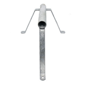 Muurbeugel SAT-20-LC 20cm buis op 3 poot opop