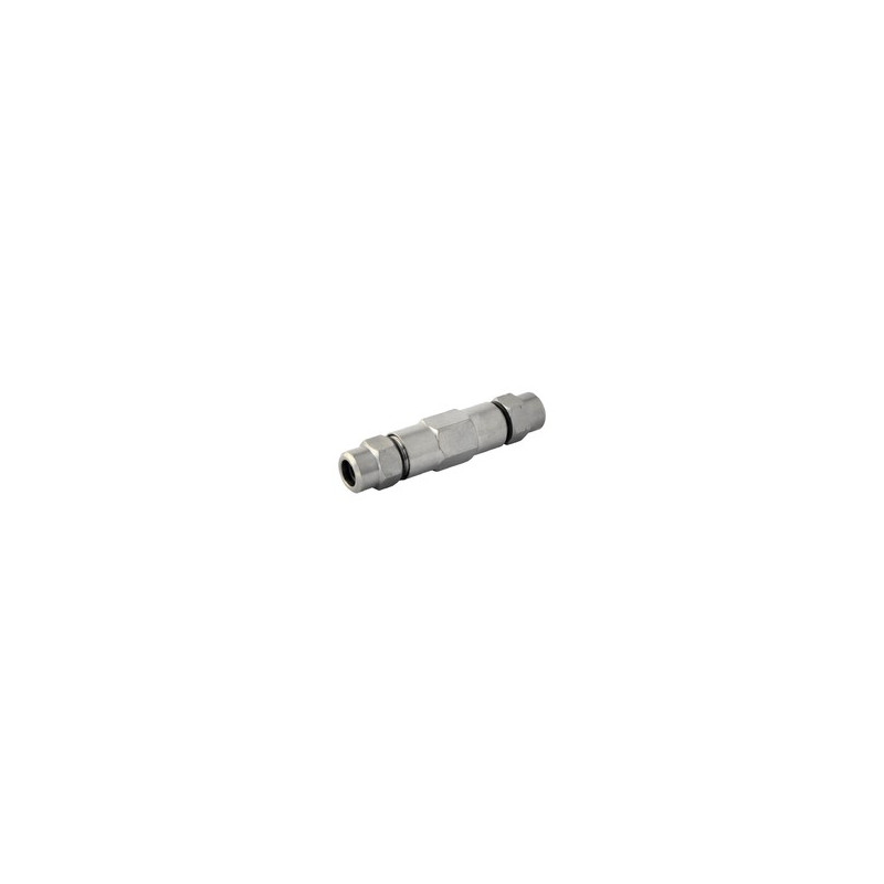 PPC A025-SPL Koppeling Coax 9/12 - Coax 9/12 (6.8/7mm)