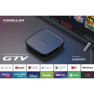 Formuler GTV IPTV mediaspeler 4K UHD AndroidTV + BT Remote