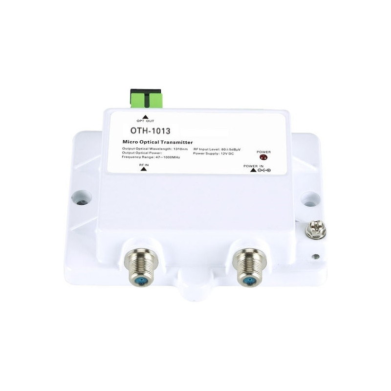 QM fiber OTH1013-3 Coax  Optical Tx 3 mW 1310nm 47-1000 Mhz