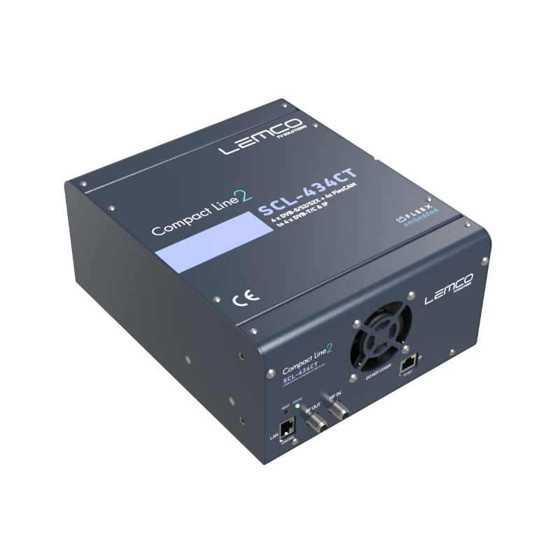 Lemco SCL-434CT+CI 4 X DVB-S/S2/S2X DVB/T/C-IP