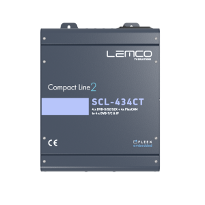 Lemco SCL-434CT+CI 4 X DVB-S/S2/S2X DVB/T/C-IP