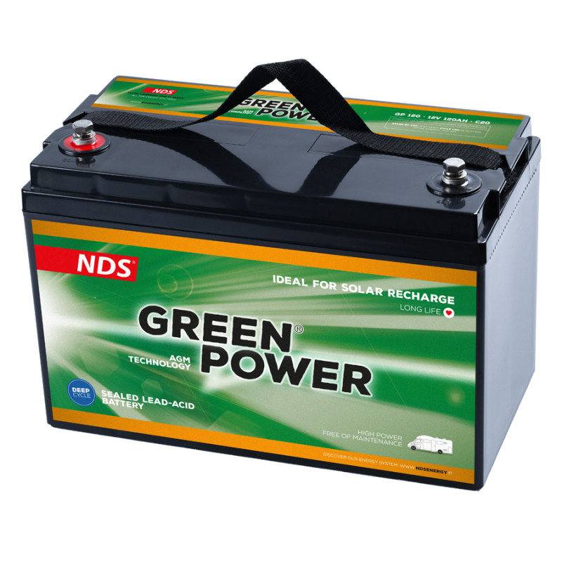 NDS GREENPOWER Service Accu AGM 12V 120Ah