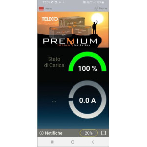 Telair 07771 TLI PREMIUM 12/104 LiFePO4 LITHIUM Bluetooth