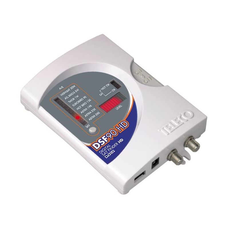 Teleco DSF90 HD Satfinder, inbouw, 12V BX