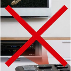 Marmitek InvisibleControl 4 Black tafelm. (max. 4 ) app.