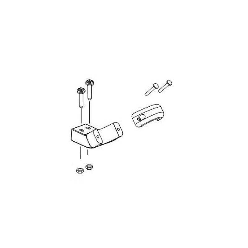 Teleco 13110 spare part Plastic LNB houder T.65/85