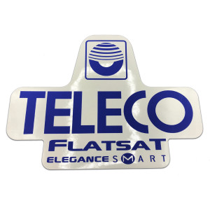 Teleco 17106 spare part Sticker voor schotel FlatSat Elegan
