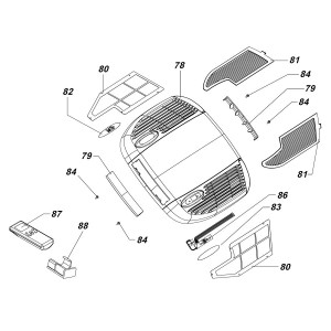 Telair 03489 Gr.RCU PCB (all Silent 7300)