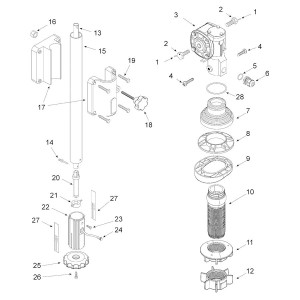 Teleco 11523 spare part Buisdoorvoer ring Voy.65/85