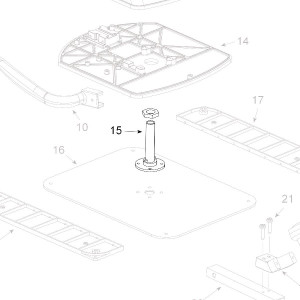 Teleco 12318 spare part Centrale as T.65/85