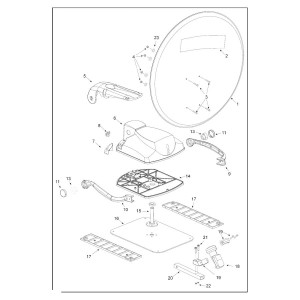 Teleco 12318 spare part Centrale as T.65/85