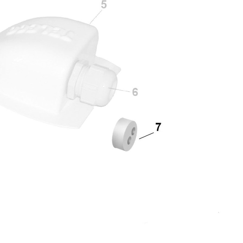 Teleco 07126 spare part Rubber PG21 T.65/85