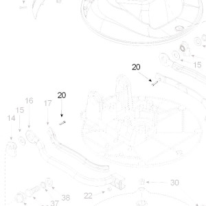 Teleco 10781 spare part Zelftapp.schroef M2.9x9.5 E.65/85